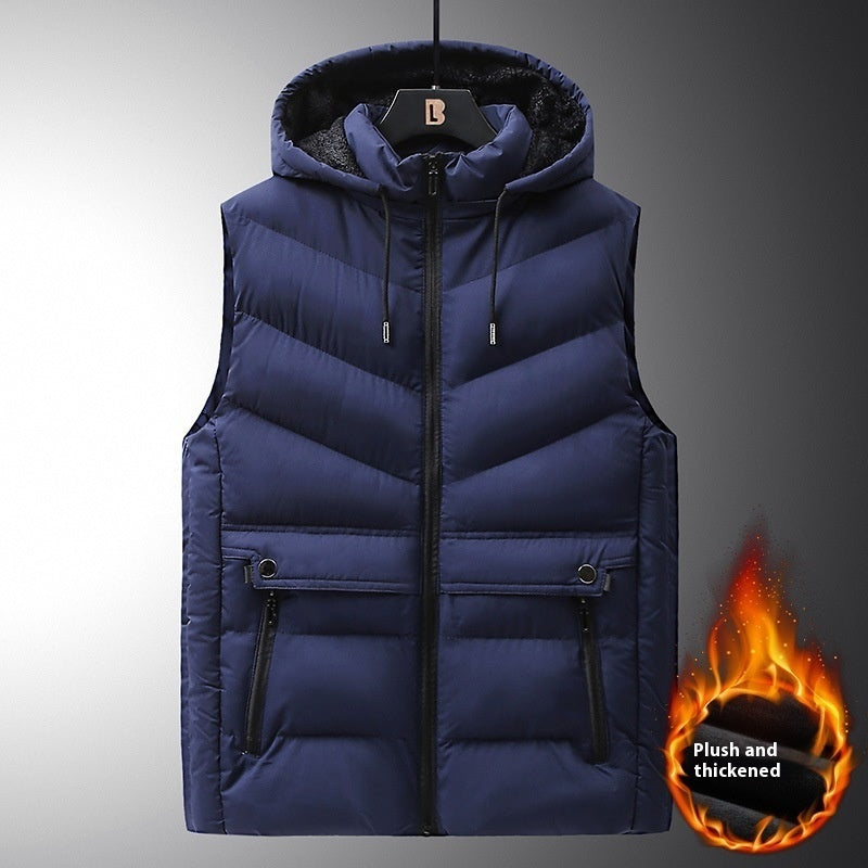 Men's Fashion Down Cotton Coat Vest