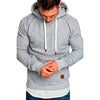 Men's Outdoor Hooded Sweater in Solid Colors - Long Sleeve Plush Velvet Warmth - Variety of Sizes - Casual & Stylish - Active & Outdoor Wear