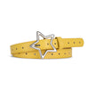 Women's Slim Star-Buckle Belt for Dresses & Jeans in Diverse Colors