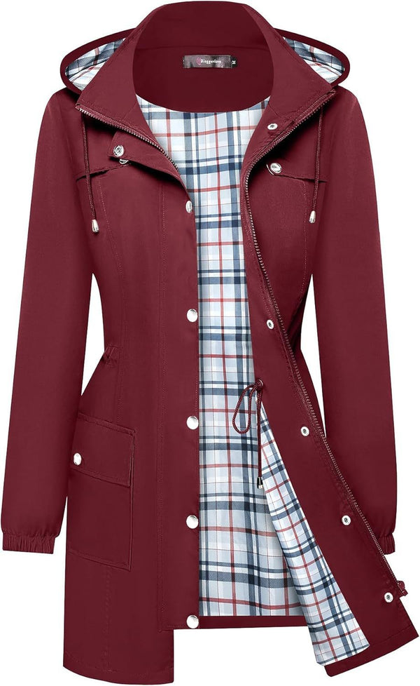 Stylish Women's Anorak in Various Colors and Sizes - Windproof & Rainproof Coat for Women - Casual Japanese & Korean Style - Polyester Jacket