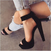 Chic Braided Stiletto High Heel Sandals women's footwear trendy braided design