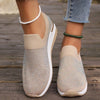 Women's Lightweight Mesh Slip-on Sneakers - Breathable & Stylish Footwear for Spring & Autumn. Multiple Colors, Comfortable Fit.
