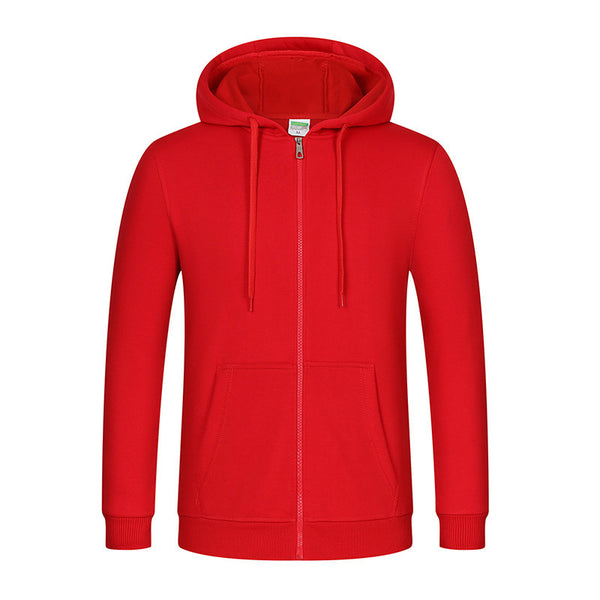 Stylish Zip-Up Cotton Hoodie by Finbarron - Youth Fashion - Autumn Wear - Long-Sleeved Casual Attire