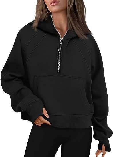 Cozy Winter Hooded Sweatshirt for Women | Loose-Fit Top with Pocket