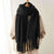 Women's Luxurious Cashmere Winter Scarf in Soft Terylene Fabric - Ideal Seasonal Wear for Spring, Autumn, and Winter - Fashionable and Comfortable - Various Colors