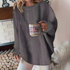 Cozy Loose Pullover Sweater for Autumn/Winter | Plus Sizes | Polyester | Casual Style | Women's Fashion