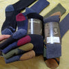 Men's Basketball High-Top Cotton Socks - 4 Pairs, Winter Sport Style, Sweat-Absorbing & Durable, One-Size-Fits-All
