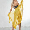 Women's Chiffon Lace Beach Skirt in White, Red, Black, Pink, Yellow