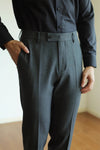 Men's Slim Fit Elastic Business Trousers in Various Colors, Stretchy & Stylish Office Attire for Men, Sizes 30-40
