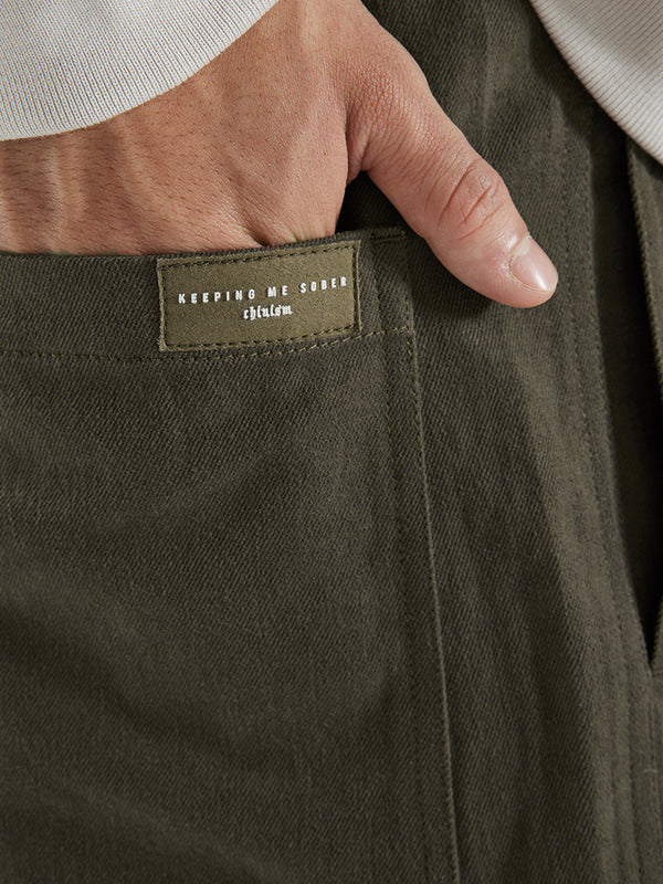 Men's Modern Casual Bound Leg Vintage Pants with Micro-elastic Fabric - American Trend Fashion for Men - Available in Multiple Sizes.