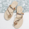 Elegant Rhinestone Heart Flip-flops in Silver - Women's beach sandals with dazzling accents. Stylish, comfortable, and slip-resistant.