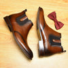 British Style Leather Martin Boots in Black & Brown for Stylish Men. Quality leather, medium heel for comfort. Sizes 37-46.
