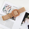 Chic Women's Cotton & Linen Weaved Belt