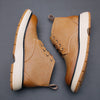 Men's British Martin Boots for Casual Winter Style, Premium Comfort & Durability - Variety of Colors, Sizes 38-43 - Mid-Heel & Short Tube Design - Stylish & Fashionable Choice