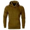 Casual Outdoor Sportswear Hooded Cashmere Sweater Coat in Black - Polyester Winter Coat for Men/Women
