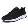 Plus-Size Women's Mesh Sneakers: Fluorescent Green, Sky Blue, Dark Khaki, Dark Blue - Sizes 36-44. Comfortable, stylish footwear for women.