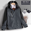Lightweight Weather-Resistant Shell Jacket for Outdoor Activities