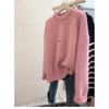 Casual Japanese-Korean Style Round-Neck Sweater in Various Colors