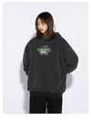 Unisex Distressed Streetwear Sweater with Graphic Print
