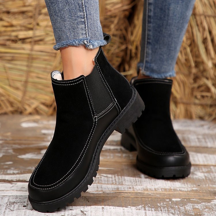 Platform Ankle Boots Short Martin Boots For Women