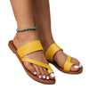Plus-Size Women's Slip-On Sandals, Solid Color Design, Faux Leather Lining, Breathable Viscose, Microfiber Material.