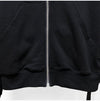 Unisex Hooded Sweater Coat with Inclined Zip - Cotton Blend - Versatile Style - Various Colors