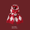 Warm & Cozy Winter Plaid Wool Scarf - Ideal New Year Gift for Couples