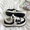 Platform Big Toe Shoes with Rubber Sole for Height Boost