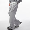Modern Men's Slim-Fit Straight Leg Pants in Gray-Black - Versatile and trendy trousers for men's fashion, suitable for work or casual wear.