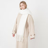 Winter Women's Cashmere-like Tassel Scarf in Variety of Solid Colors - Soft Polyester Warmth with Sophisticated Tassel Detail