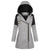 Warm Mid-Length Thermal Trench Coat with Oblique Zipper in Dark Gray. Slim Fit Woolen Coat for Men's Winter Fashion.