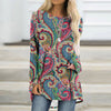 Stylish Women's 3D Print Pullover T-shirt, Polyester Fabric, Long Sleeves, Trendy Design, Vibrant Colors - Sizes S to 5XL
