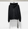 Unisex Hooded Sweater Coat in Various Colors - Cotton Comfort Wear with Inclined Zip - Versatile Seasonal Fashion for All - Sizes S to XL