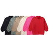 Cozy Everyday Round-neck Knit Sweater in Multicolor - Polyester, Pullover Style