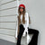 Chic White Knitted T-Shirt for Women - Round Neck, Long Sleeve, Comfort Fit - Casual and Formal Wear - Wrinkle-Resistant - Lightweight