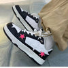 Thick Bottom Black Board Shoes - Chic Sports Sneakers