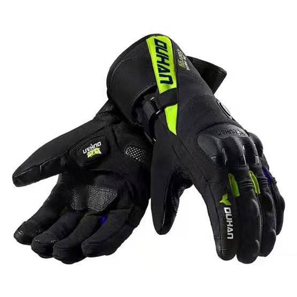 Waterproof Heated Cycling & Ski Gloves with Non-Slip Grip and Touch Screen Capability