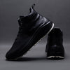Men's Casual Sporty Fashion Sneakers with Thick Soles in White, Black, and Velvet - Men's Comfort Footwear for Style and Support