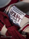 Trendy Casual Street Sports Shoes, Wine Red Unisex Sneakers