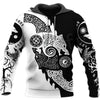 Men's Viking Warriors Sweater, Trendy Fashion Pullover, Viking-Inspired Design, Youthful Style, Spandex Polyester Blend, Lightweight & Durable