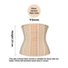 Women's Latex Waist Shaping Band in Black - Postpartum Support - Maternity Shapewear - Breathable and Elegant - Available Sizes S-3XL