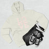 Trendy LOVE Print Hooded Sweater in Black & Gray, Loose-Fit Style for Women - Sizes S-3XL