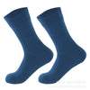 Breathable Nylon Mid-Calf Outdoor Sports Socks - Multicolor Patterns for Hiking, Cycling & Skiing