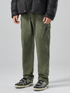 Stylish High Street Straight-leg Casual Trousers in Plain Pattern