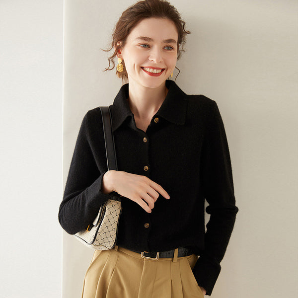 Chic Slim-fit Knitted Sweatshirt In Vibrant Colors