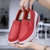 Chic Women's Wedge Platform Shoes - Black, Red, White, Yellow - Comfortable Waterproof Fashion Footwear - Sizes 35-42