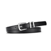 Y2K Styled Multicolor Slim Waist Belt for Women, PU Leather, Pin Buckle Fastening - Versatile Fashion Accessory