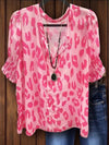 Vibrant Hipster Printed Shirt, Multicolor Street Style, Half-Sleeve, Polyester, Loose-Fit, S-3XL Sizes