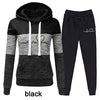 Trendy Two-Piece Tracksuit Set Women Hoodie Comfortable Fashion Fleece Lounge Wear