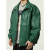 Men's Korean Style Winter Leather Jacket - Urban Trend & Loose Fit